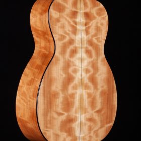 Blonde Guitar With Curly Maple Accents